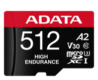 ADATA 512GB microSDXC HIGH Endurance UHS-I U3 V30S - 1333687 - zdjęcie 2